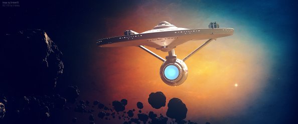 Enterprise Refit Scifi 4k