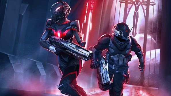 Scifi Crismon Night 4k