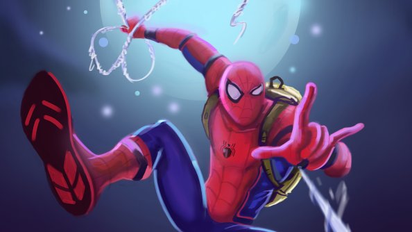 Spiderman Allover