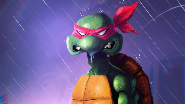 Tmnt In The Rain