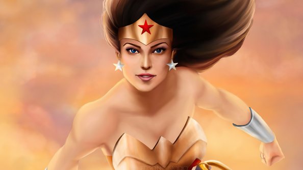 2020 Wonder Woman Artwork 4k