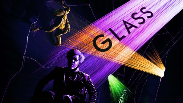 Glass Movie Fan Poster
