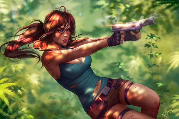 Lara Croft Tomb Raider Fanart