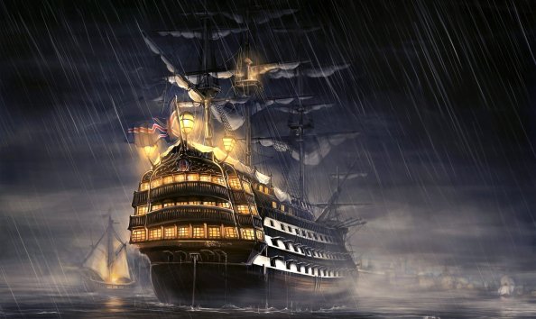Pirates Of The Caribbean Ship Artwork