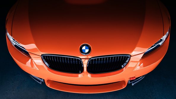 Bmw M3 Front Orange