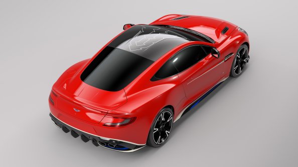Aston Martin Vanquish S Red Arrows Edition Rear