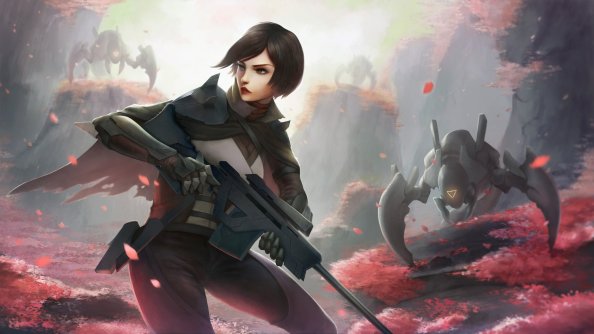 Sniper Girl Alienplanet