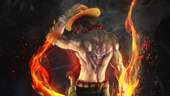 Fire Fist Ace 4k Artwork