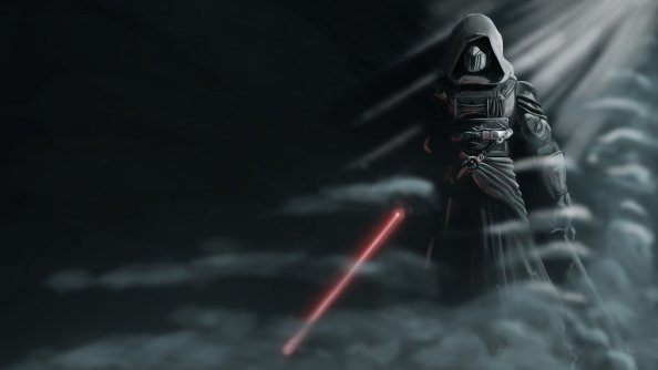 Darth Revan Star Wars With Lightsaber