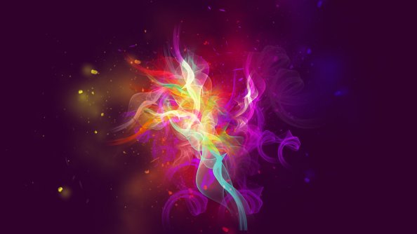 Color Smoke Abstract 4k