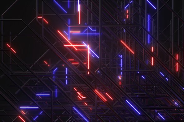 Abstract Neon Light 8k