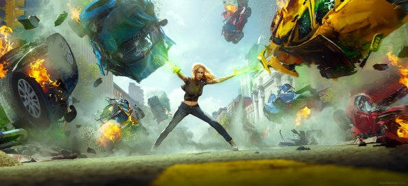 Girl With Powers 4k