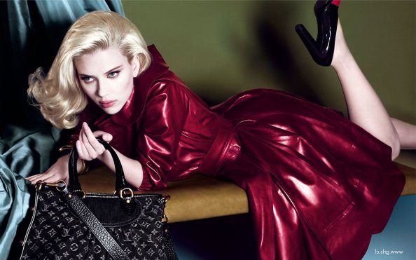 Scarlett Johansson In Red Dress