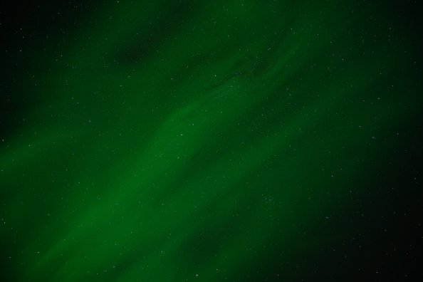 Green Northern Lights 8k