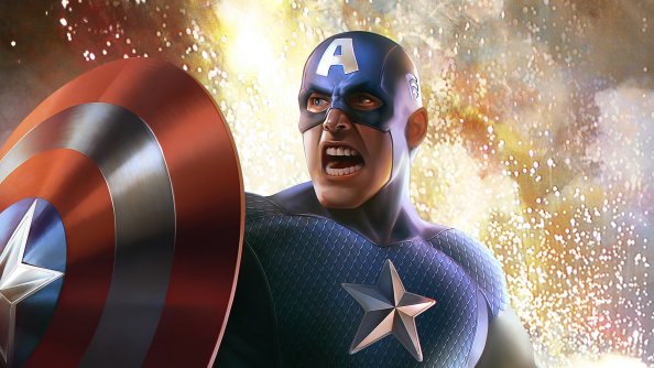 Captain America 2020 Art New