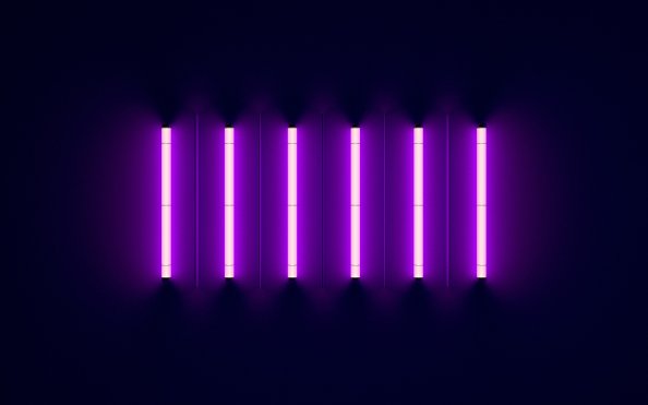 Neon Lights Purple
