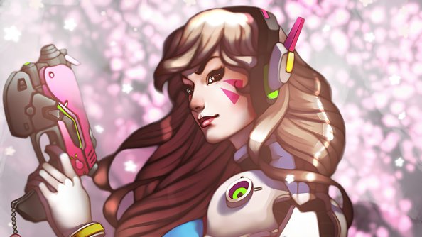 Dva Overwatch Games Artwork