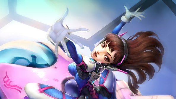 Dva Overwatch Artistic Art 4k