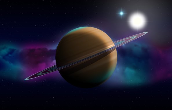 Planet Space Digital Art