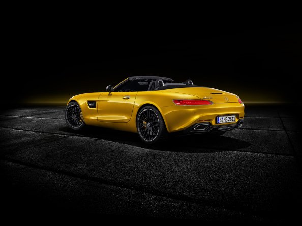 Mercedes AMG GT S Roadster 2018 Open Roof
