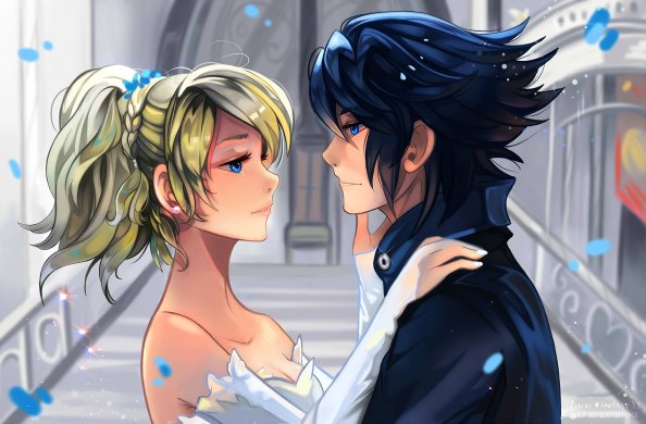 Luna And Noctis Final Fantasy 15 4k
