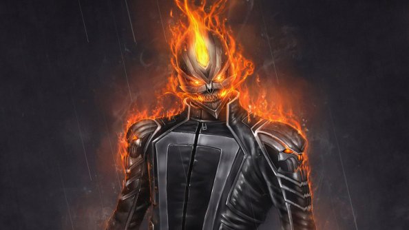 Ghost Rider 4k Artwork