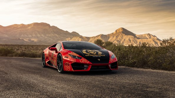Lamborghini Huracan Red 2020