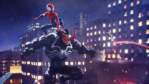 Spider Man Vs Venom Artwork