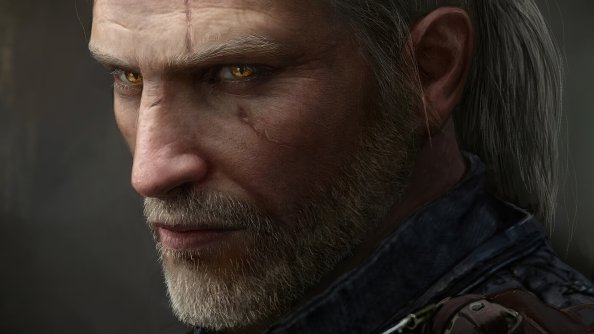 Geralt Of Rivia Witcher 3 Glowing Eyes 4k