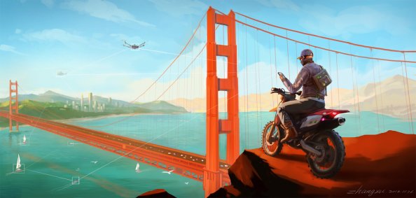 Watch Dogs 2 Concept Artwork