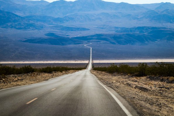 Empty Straight Road 4k 5k