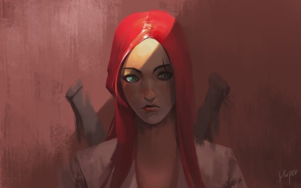 Katarina League Of Legends Artwork