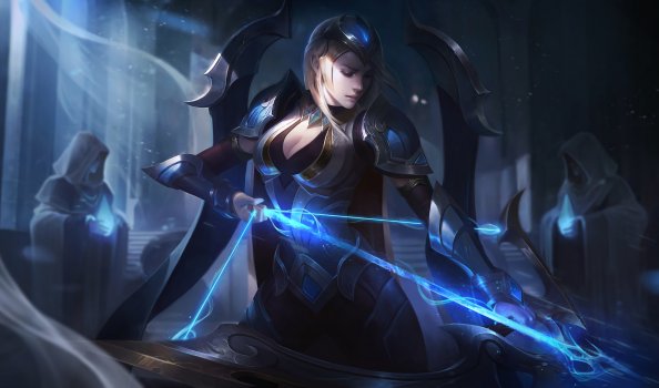 Ashe League Of Legends Warrior