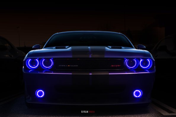 Dodge Challenger SRT Angel Lights