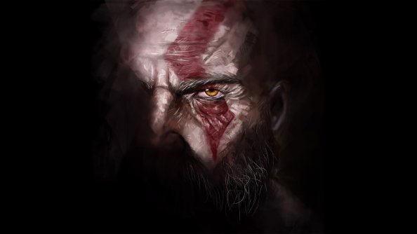 Kratos God Of War 4 Artwork