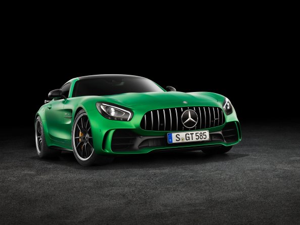 Mercedes AMG GT Green