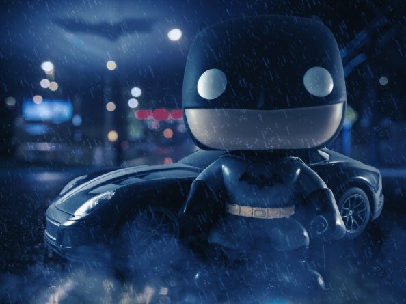 The Dark Knight 4k Pop