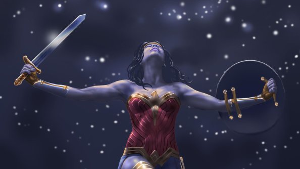 Art Of Wonder Woman