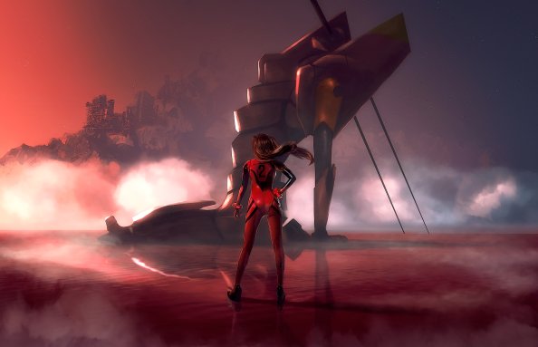 EVA Unit 02 Artwork