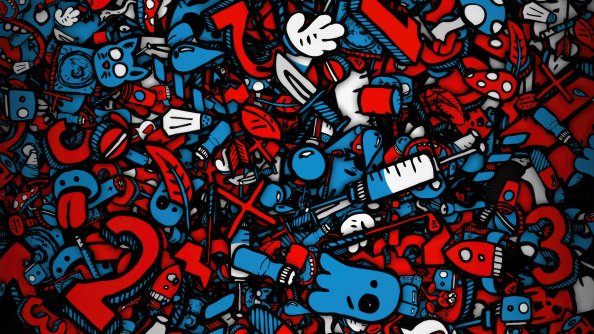 Shapes And Objects Abstract 4k