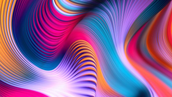 Colorful Movements Of Abstract Art 4k