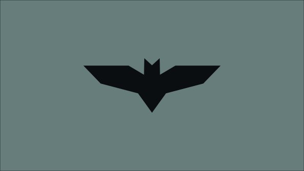 Batman Justice League Logo Minimalism