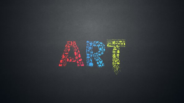 Art Letters Creative Minimalsim