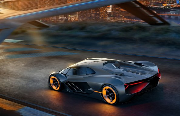 Lamborghini Terzo Millennio 2017 4k