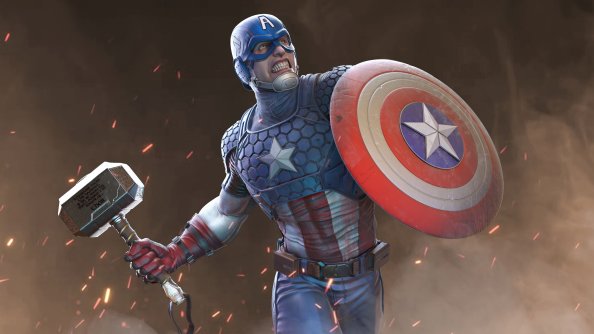 2020 Captain America Artwork