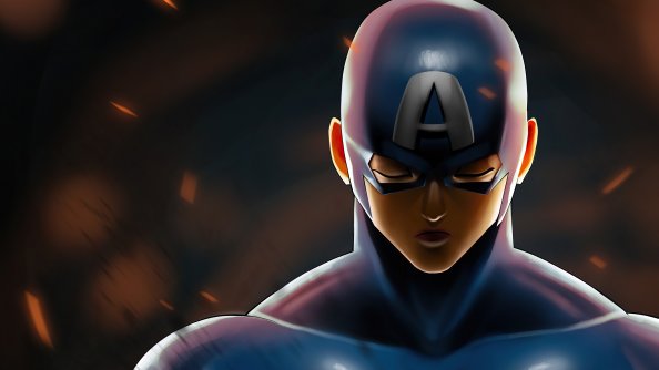 Captain America 2020 Art 4k