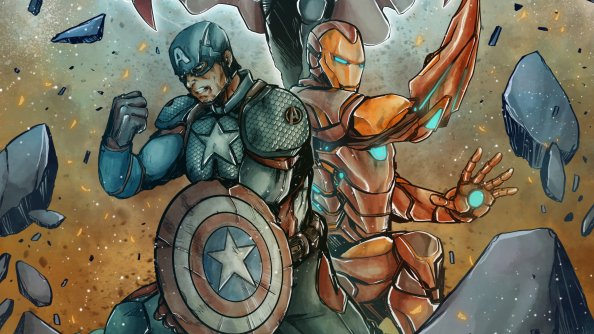 Captain America And Iron Man Fan Made