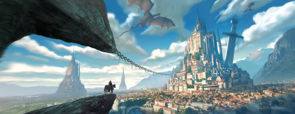 Excalibur Castle 4k