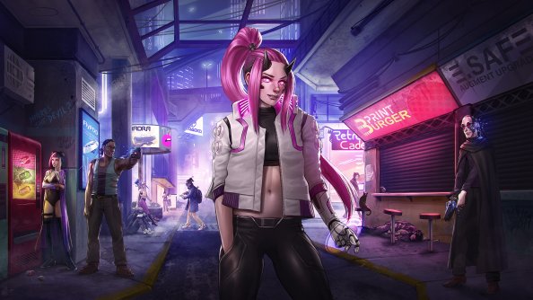 Cyberpunk 2077 Girl 4k New