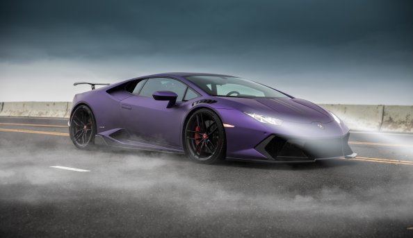 Purple Lamborghini 5k